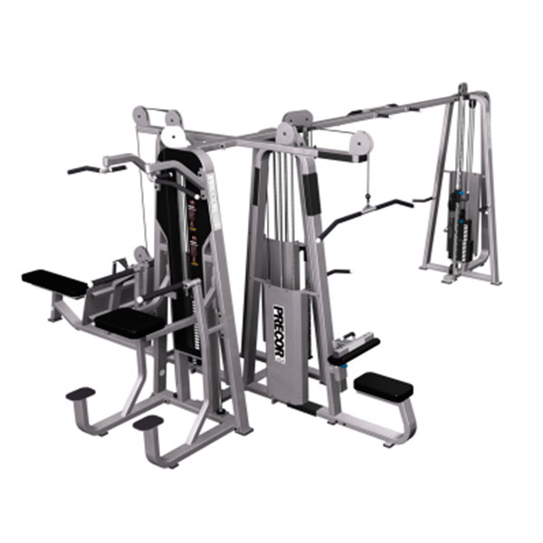 5-STACK DIP-CHIN ASSIST PULL DOWN LONG PULL CABLE CROSSOVER PRECOR