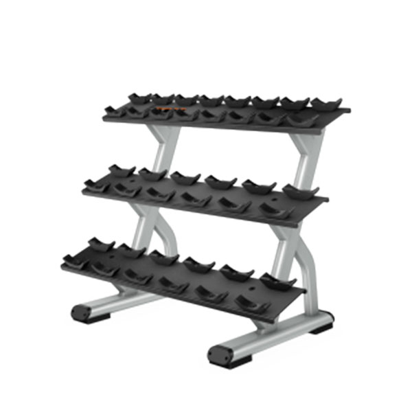 DBR814 3 TIER, 10 PAIR DUMBBELL RACK PRECOR