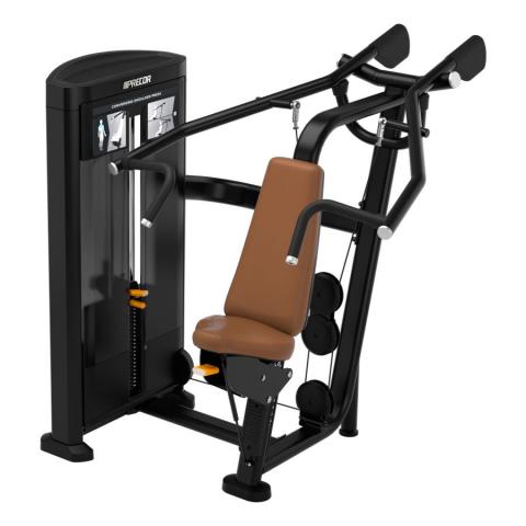 [1486] DORSAL EN POLEA ALTA DIVERGENTE – PRECOR