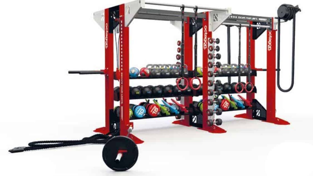 HIT HUB – DOUBLE SIDED, TWO BAY, FREESTANDING ESCAPE