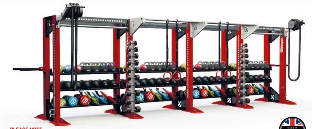 [1622] HIT HUB – SINGLE SIDED, FOUR BAY, FREESTANDING ESCAPE