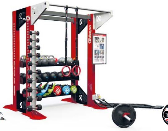 HIT HUB – SINGLE SIDED, ONE BAY, FREESTANDING ESCAPE