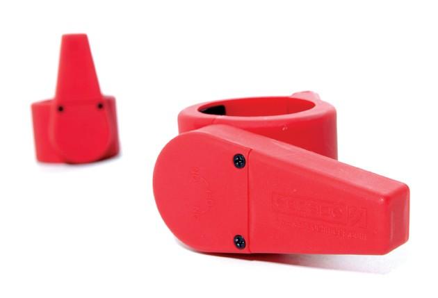 OLYMPIC CLAMP COLLAR – RED – PAIR ESCAPE