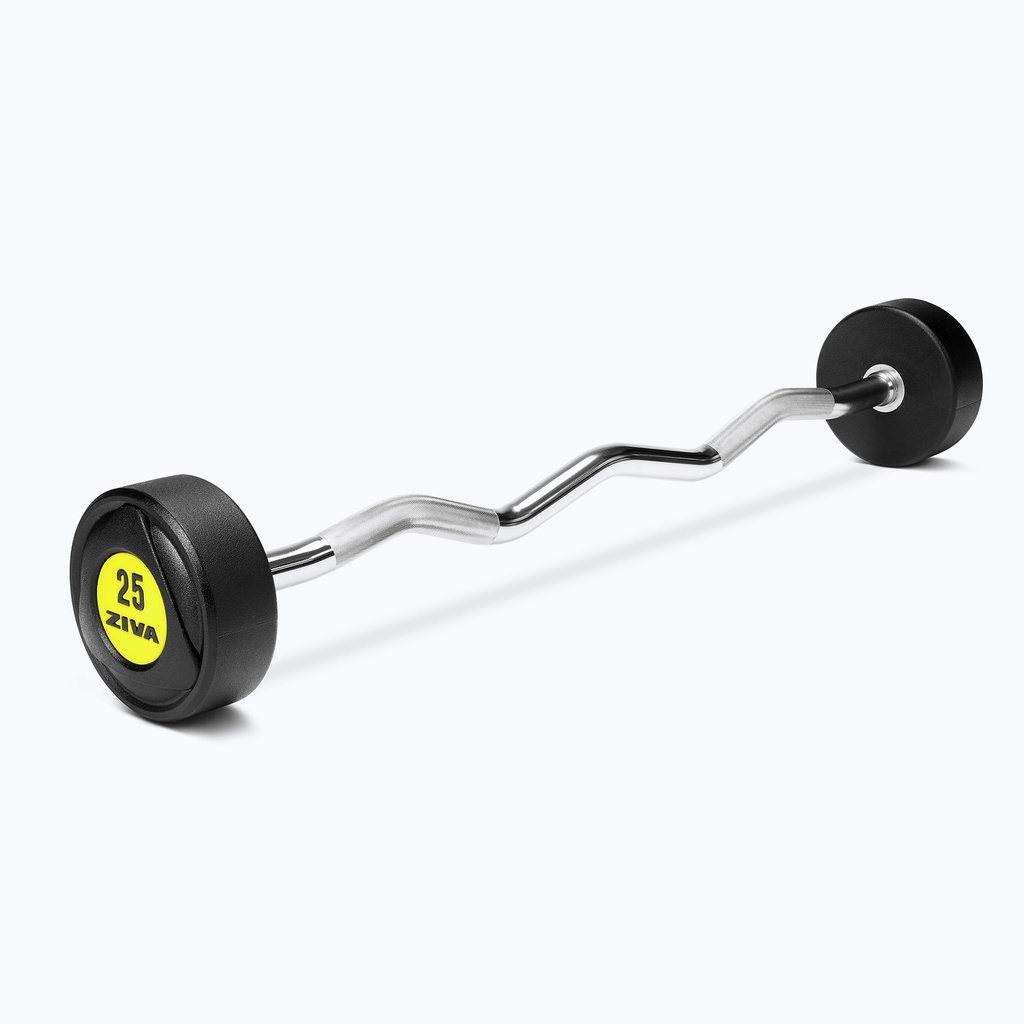 BARRA DE PESAS EZ CURL DE URETANO SL ZIVA