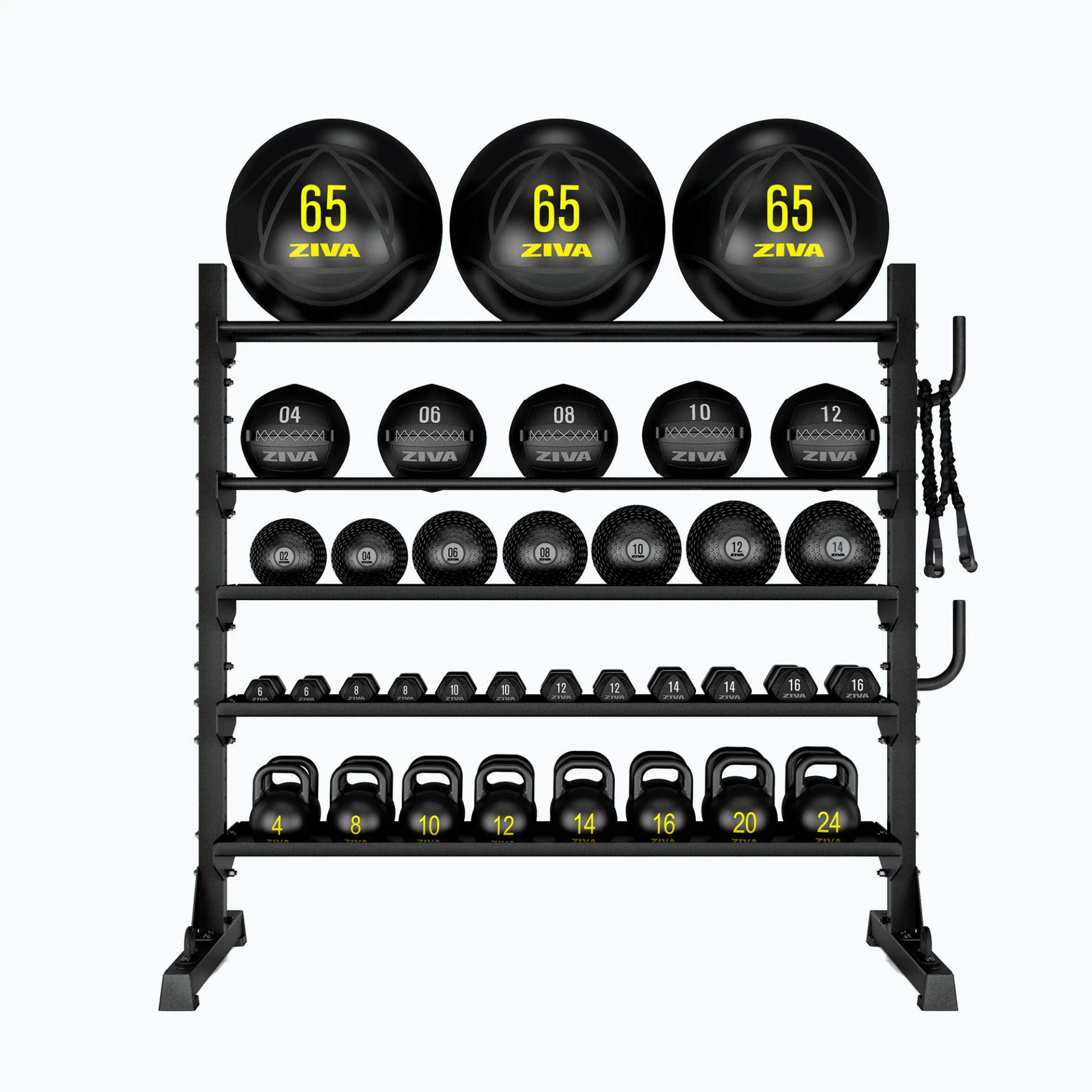 [2295] XP MODULAR STORAGE RACK STANDARD ANCHOR-BAY- 2M WIDTH ZIVA