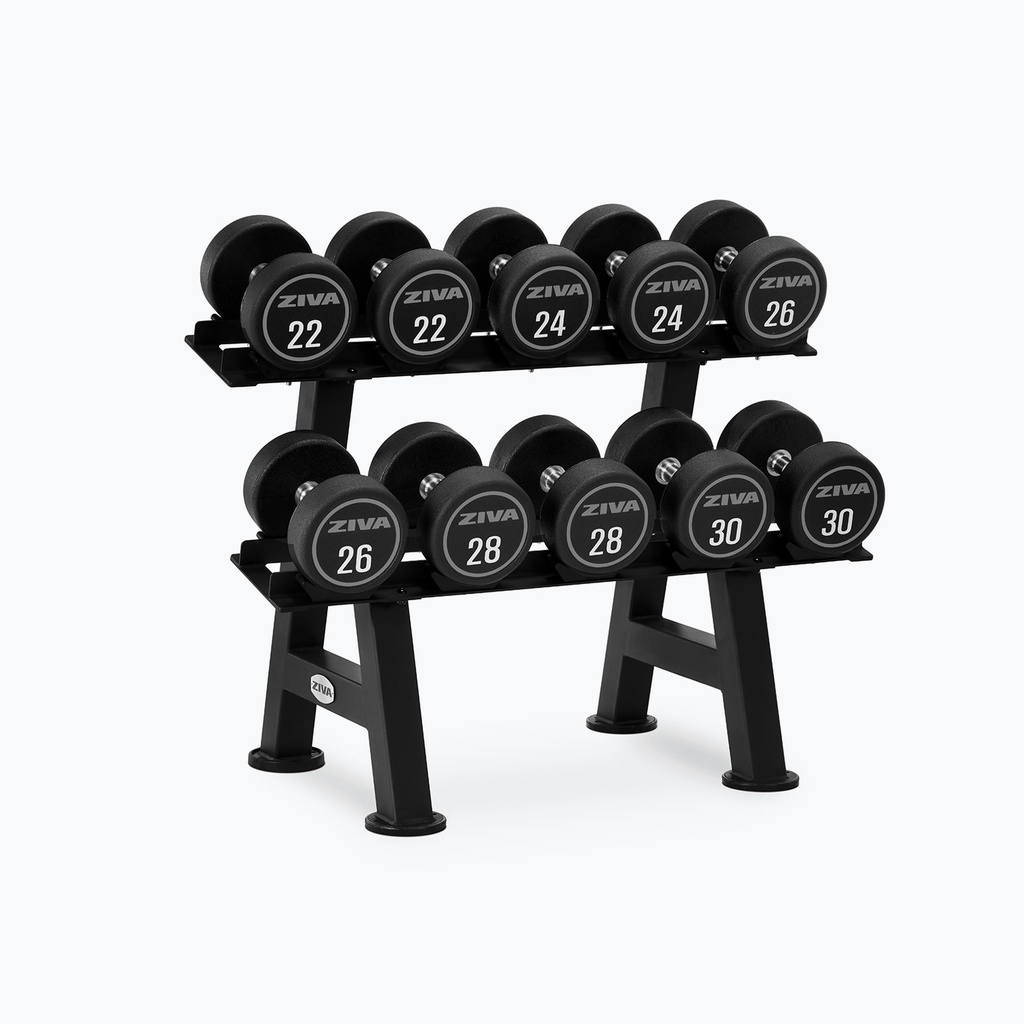 XP 5-PAIR DUMBBELL RACK WITH SADDLES ZIVA