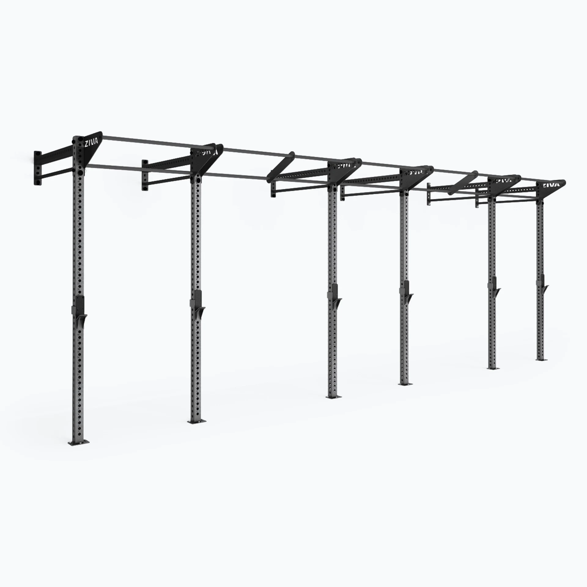 [2394] PLATAFORMA MODULAR XP DE 8 PIES DE ALTO MONTADA EN LA PARED (ESTACIÓN DE 24 PIES) ZIVA