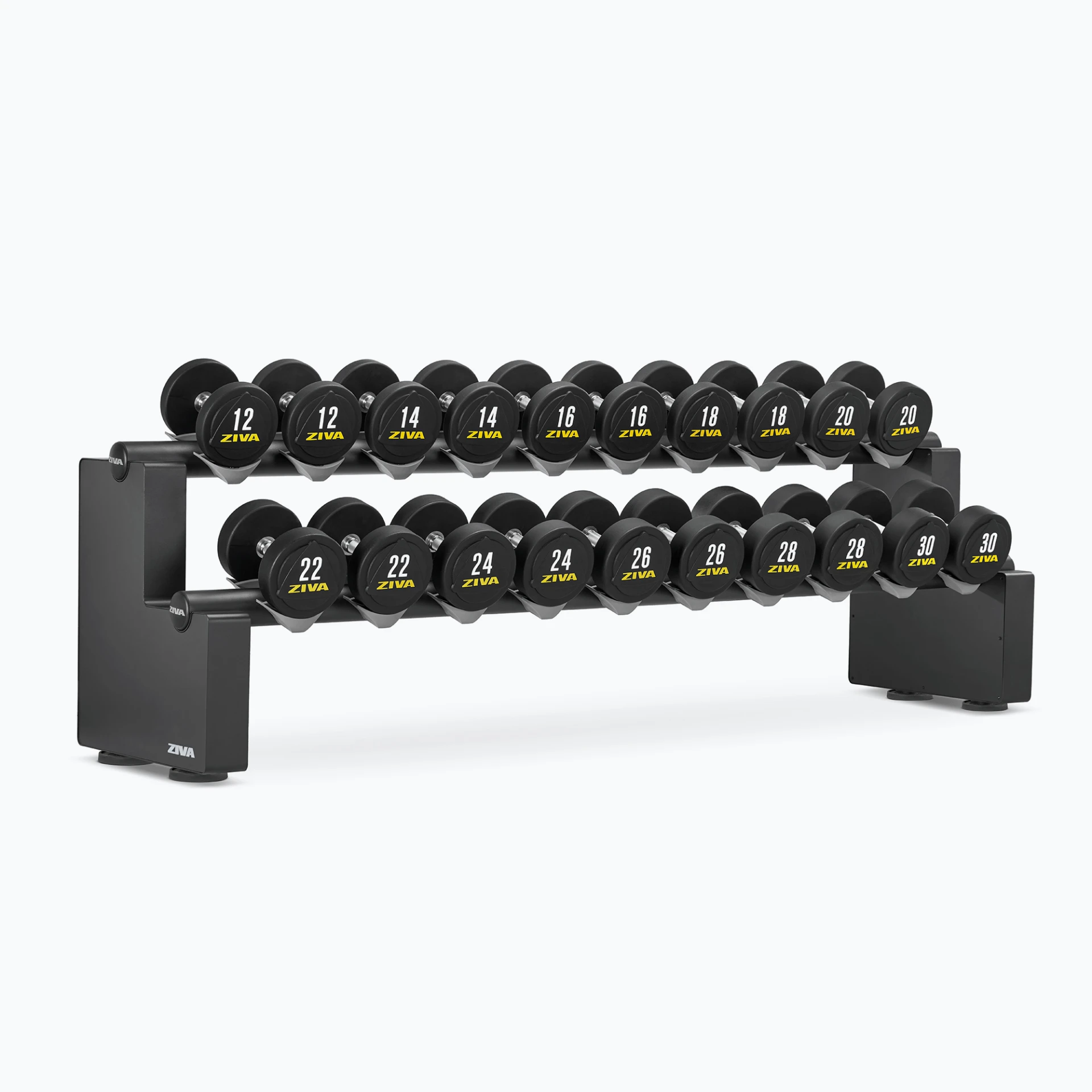 EX 10 PAIR HORIZONTAL DUMBBELL RACK 2.0 ZIVA