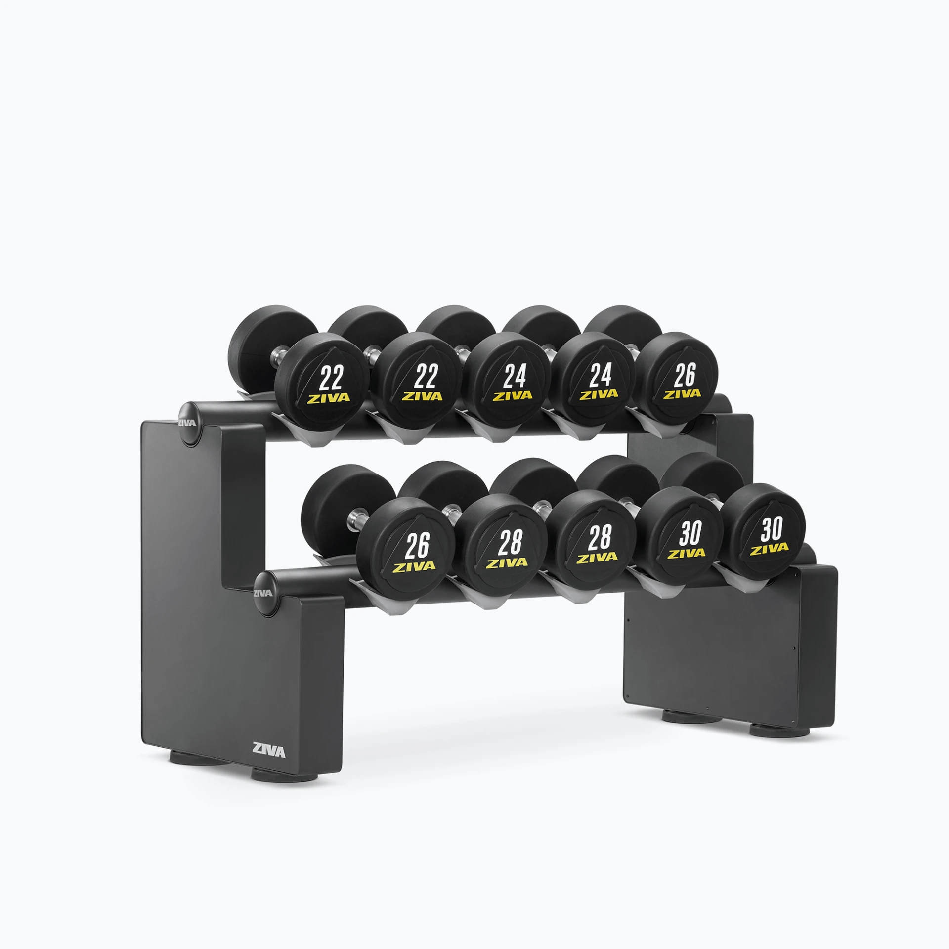 [2418] EX 5 PAIR HORIZONTAL DUMBBELL RACK 2.0 ZIVA