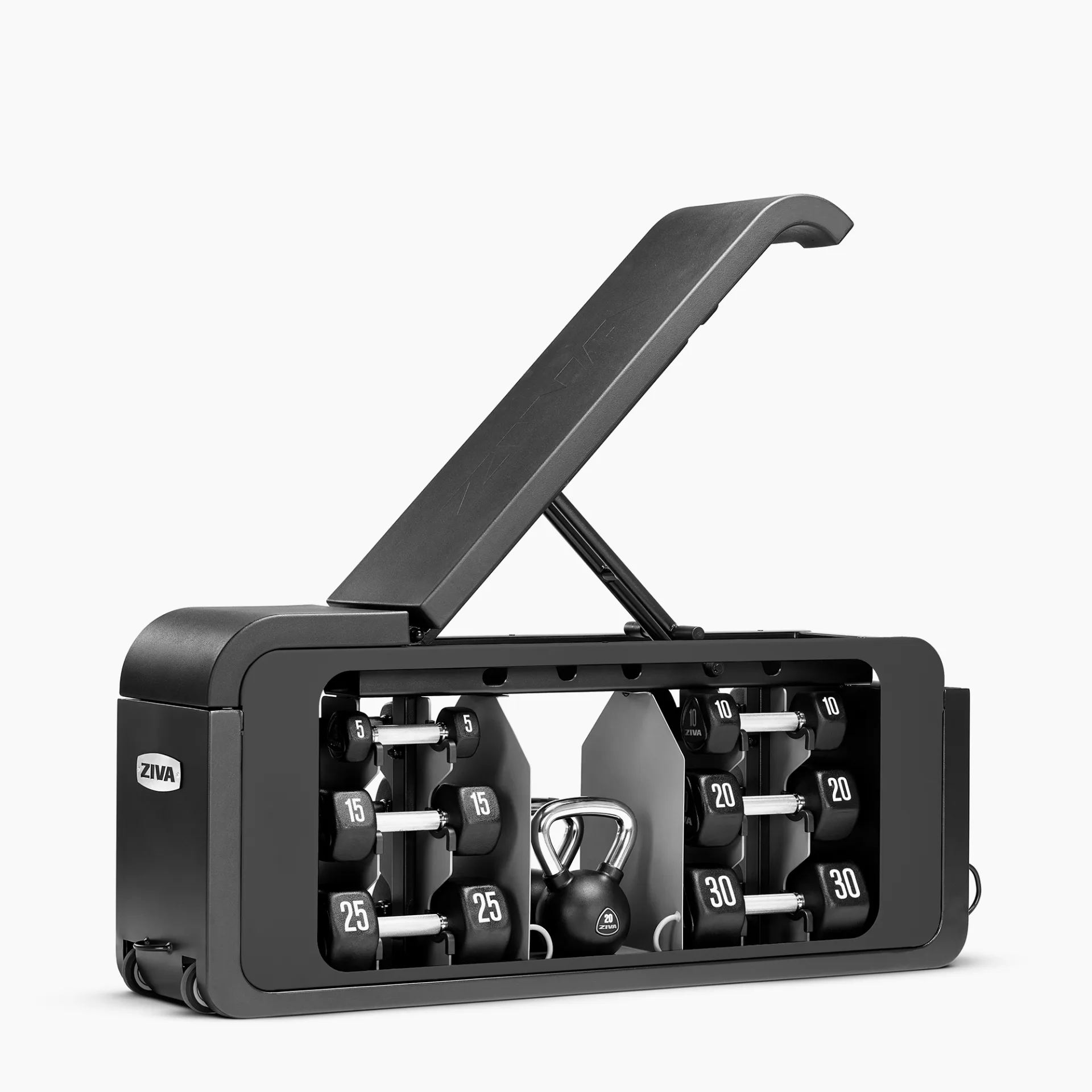 [2427] PAQUETE DE ACCESORIOS PARA BANCO FUNCIONAL EX (6 PARES DE MANCUERNAS HEXAGONALES) ZIVA