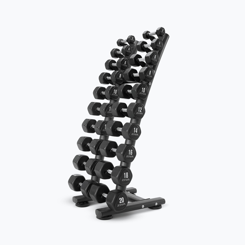 [2484] ST2 HEXAGON DUMBBELL RACK ZIVA