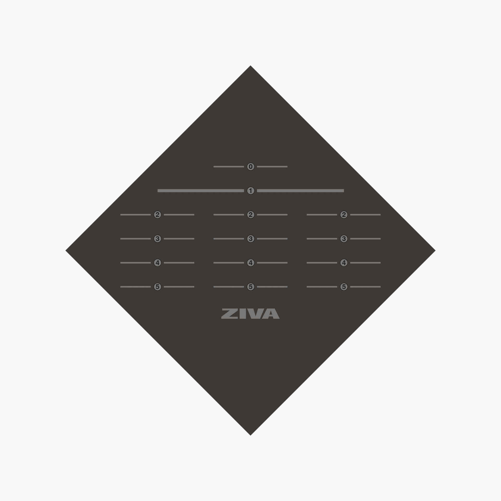 LOSETA DE GOMA INFINITY PARA TORRE ZIVA
