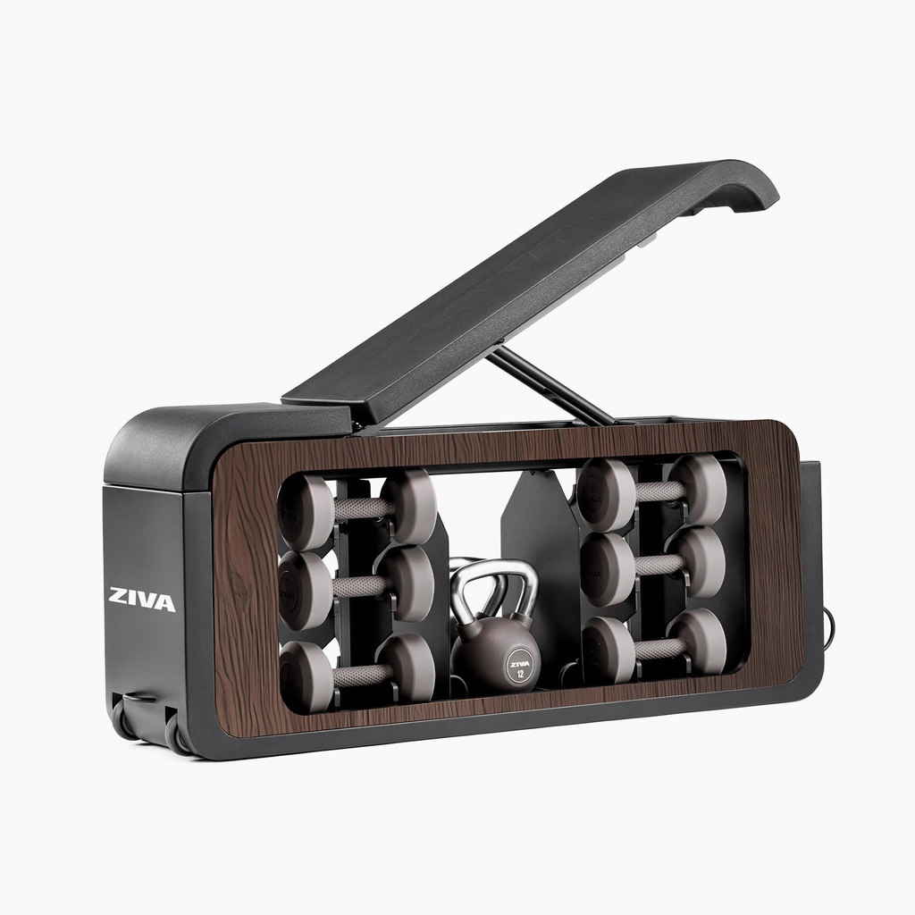 [2579] BANCO FUNCIONAL LUMINA + PAQUETE DE ACCESORIOS (6 PARES DE MANCUERNAS) ZIVA