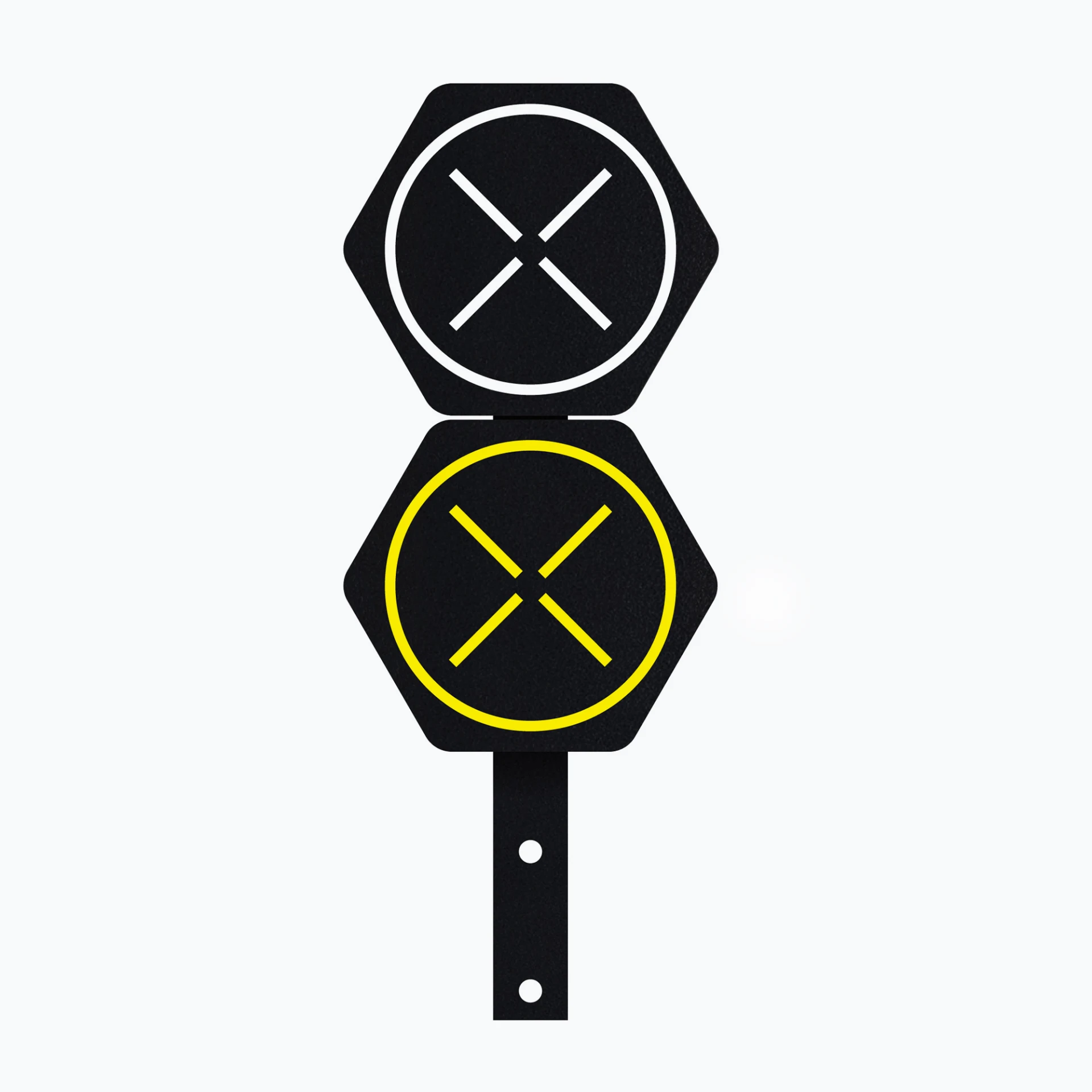 [2618] OBJETIVO DE BOLA DE PARED DUAL VELOCITY ZIVA