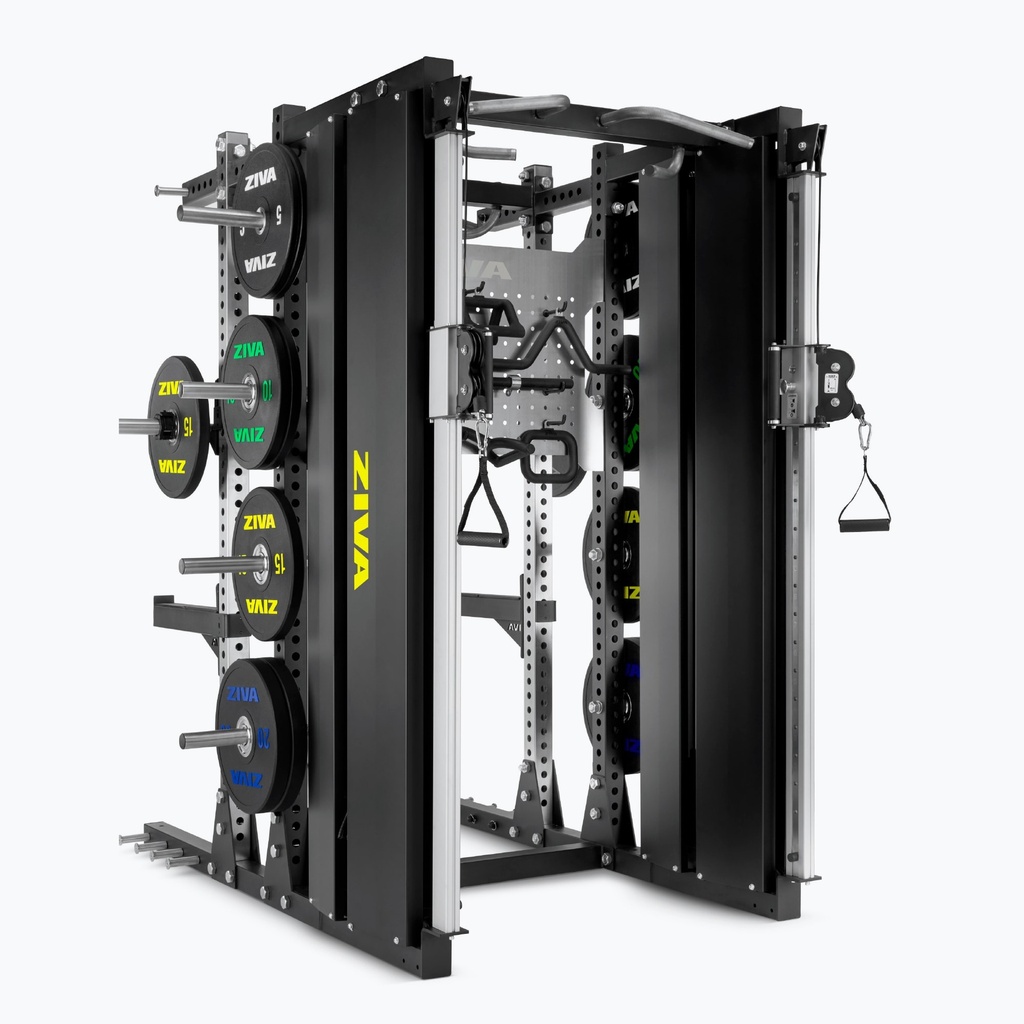 [2662] INOX RACK MEDIO CON CABLE ZIVA