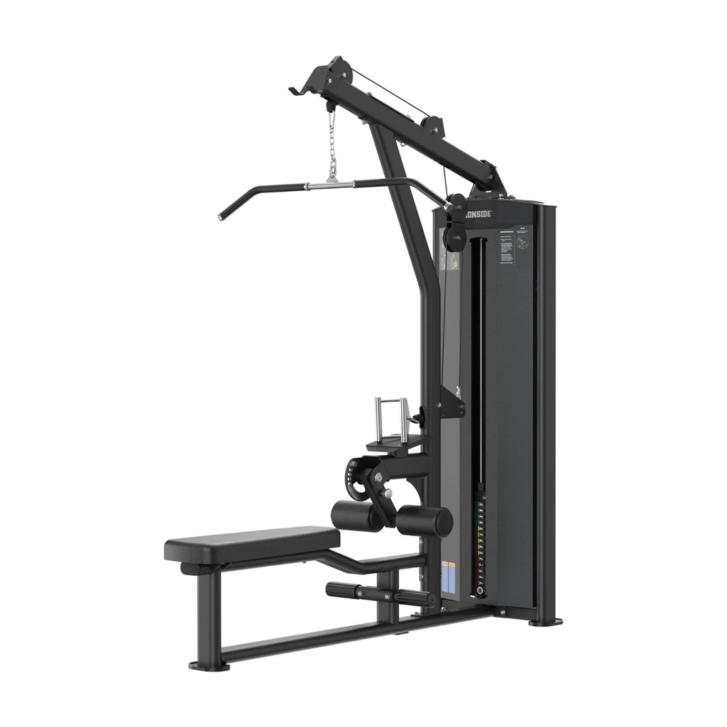 DUAL LAT PULLDOWN & SEATED ROW IRONSIDE ELITE