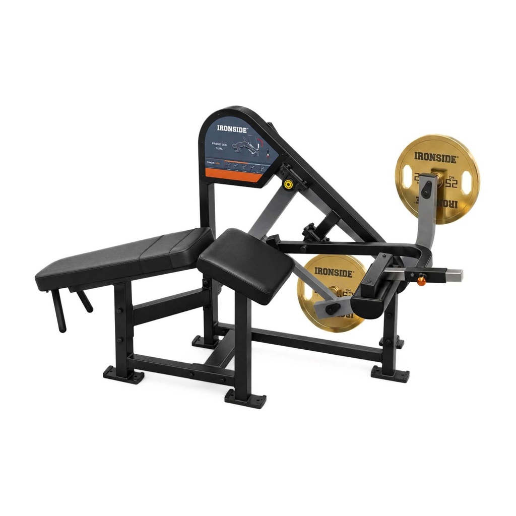PRONE LEG CURL PLATE LOADED IRONSIDE PREMIER