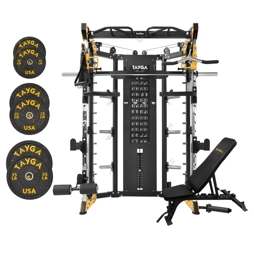 [11] KIT GIMNASIO TOTAL PRO TAYGA