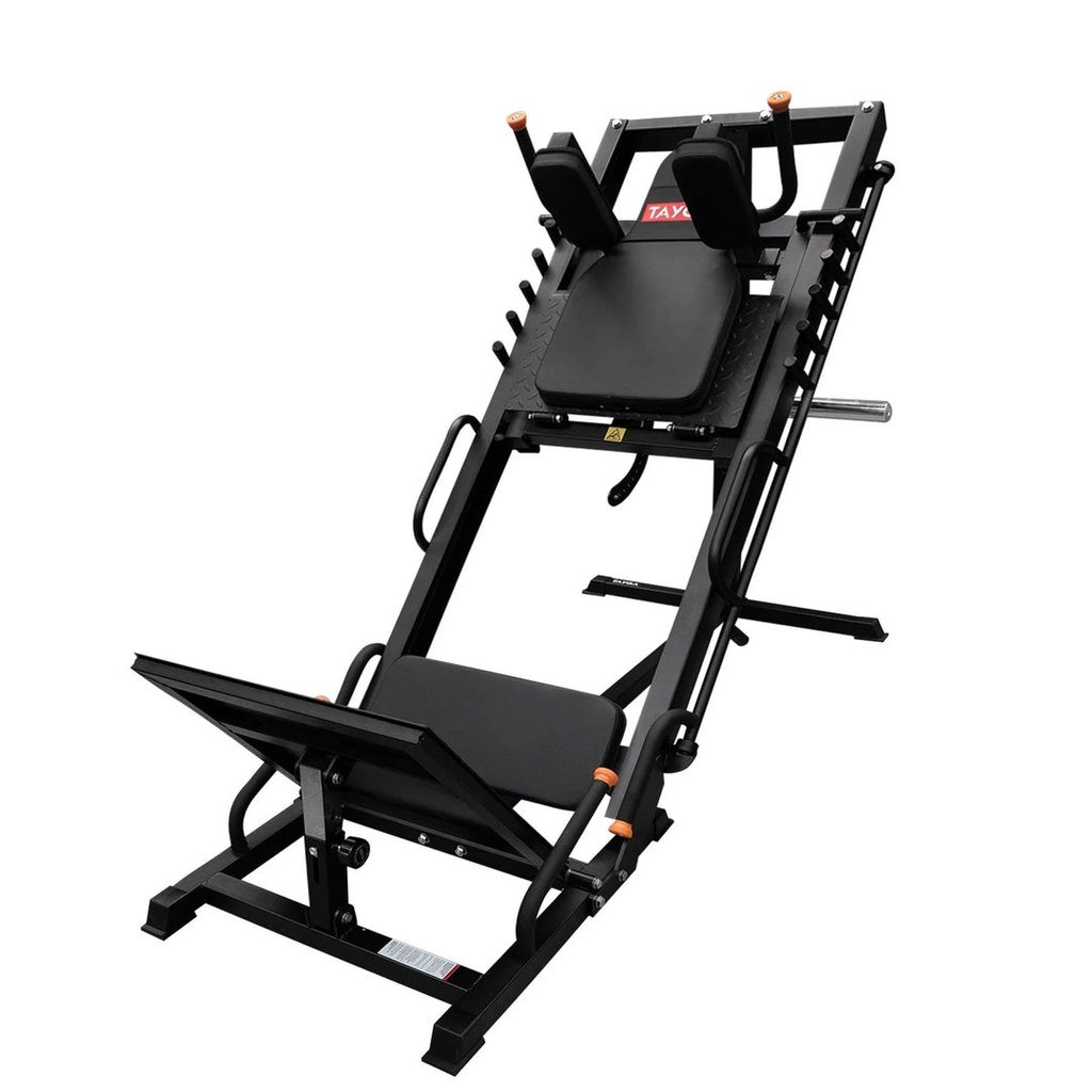 [25] HACK SQUAT CON PRESS INCLINADO TAYGA